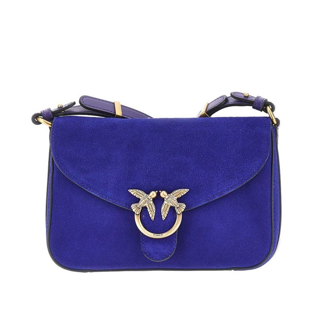 Pinko Women 'Mini Love Bag Satchel' Suede Leather Bag